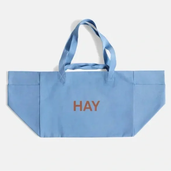 HAY Sky Light Blue Oversized Weekend Bag - Picture 2 of 6